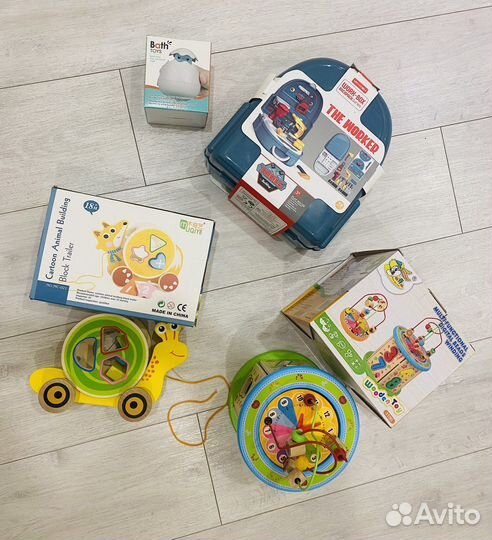 Развивающие игрушки новые и б/у