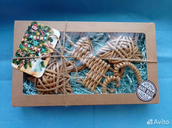 Ёлочные игрушки ручной работы