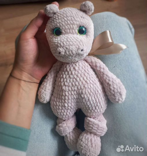 Игрушка комфортер Бегемот