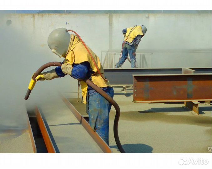 Промышленная пескоструйная обработка