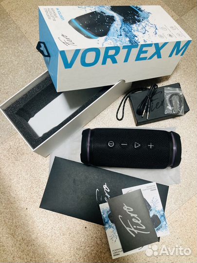 Портативная Колонка Fiero Vortex M черная