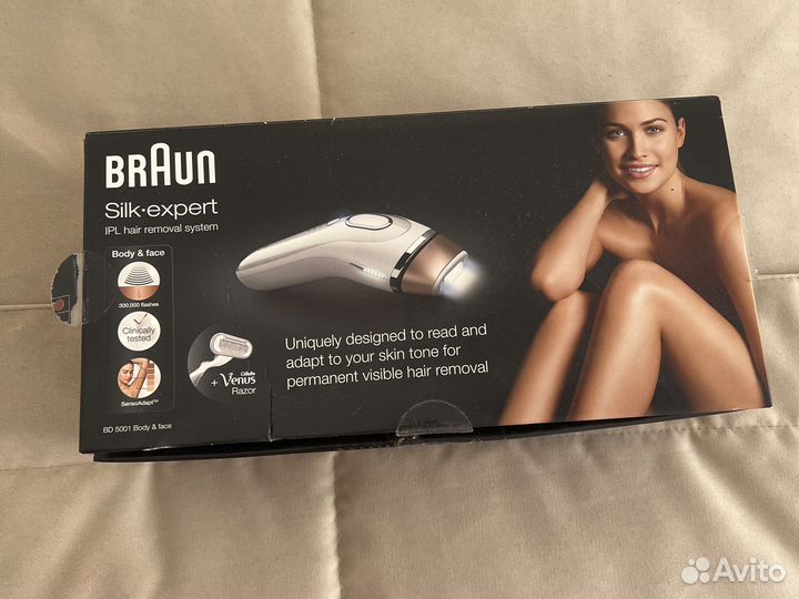 Фотоэпилятор braun silk-expert