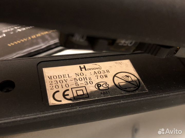 Утюжок для волос профессиональный