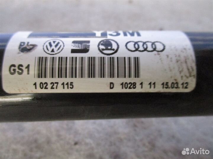 Привод задний левый Audi A4 B8 8K2 / 8K5 cdnc 2013