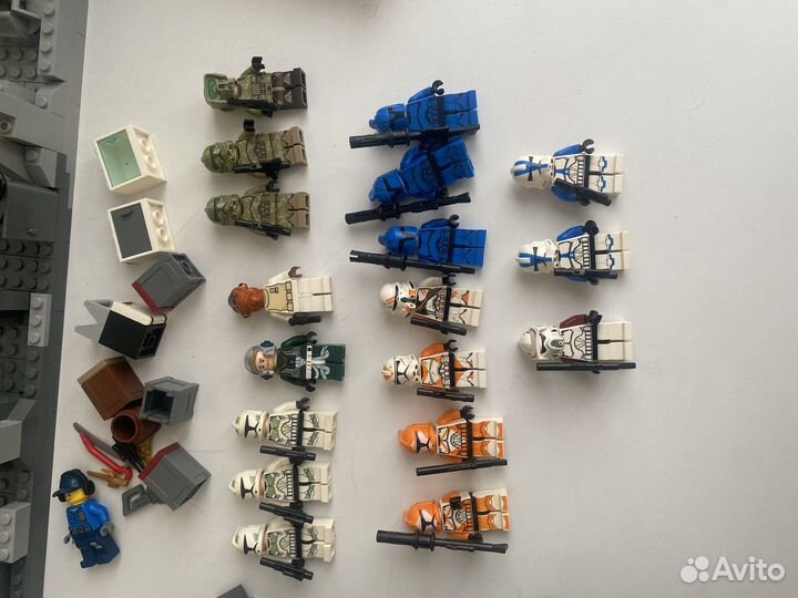 Lego star wars звездные войны фигурки клонов