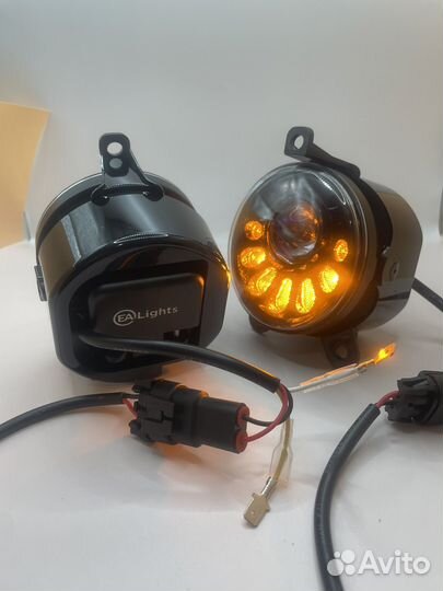 Противотуманные фары Мансори на Приора- Газель 90w