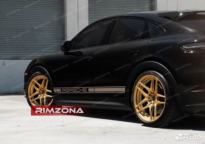 Кованые диски R22 на Porsche 911