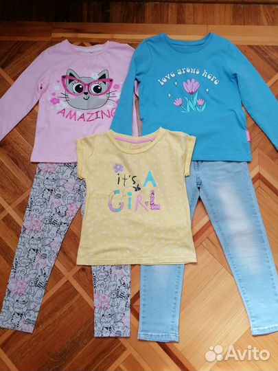 Вещи пакетом на девочку