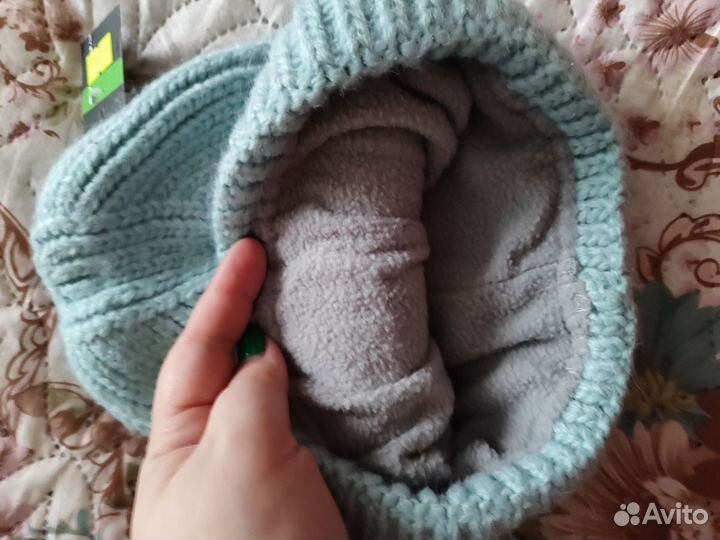 Шапка женская. Тёплая. Новая