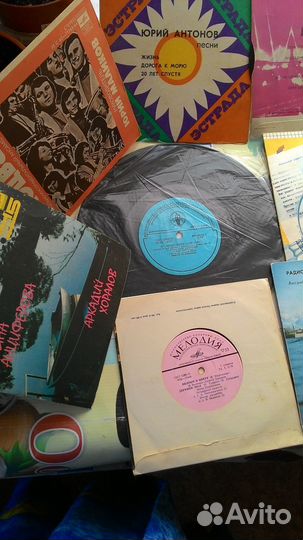 Виниловые пластинки СССР