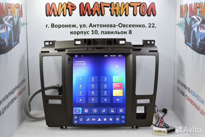 Магнитола Nissan Tiida C11 Teyes tesla 3/32гб