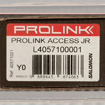 Крепления лыжные Prolink Access jr