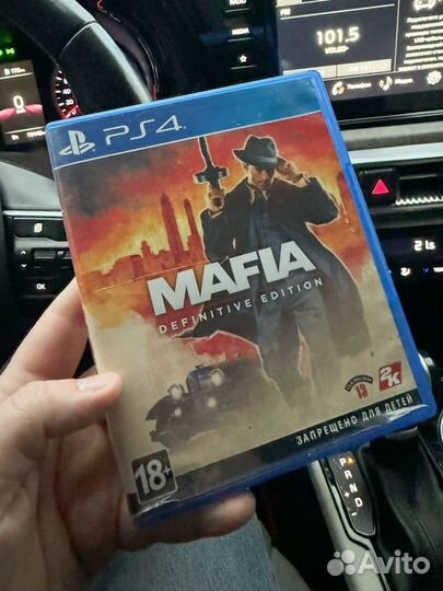 Mafia ps4 диск