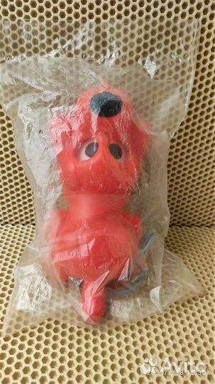 Игрушки каталка Собачка и Мишка СССР. В упаковке