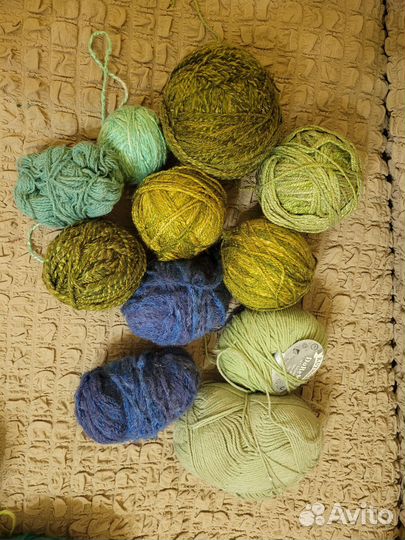 Пряжа нитки шерсть для вязания