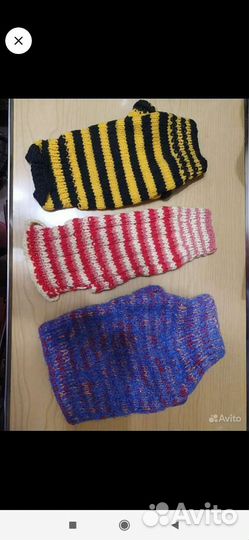 Вязаная одежда для животных