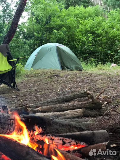 Палатка outventure teslin 3 со спальным мешком