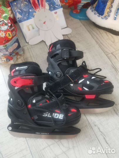 Коньки детские раздвижные