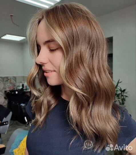 Стрижка и окрашивание волос