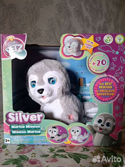 Интерактивная игрушка Тюлень Silver