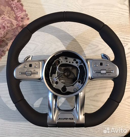 Новый руль с подогревом mercedes w167 w222 w213 am