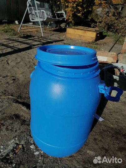 Бочки баки 40 литров пластиковые пищевые