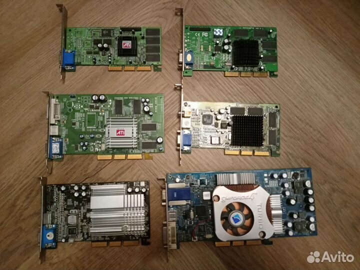 Видеокарты agp-8x PCI-e