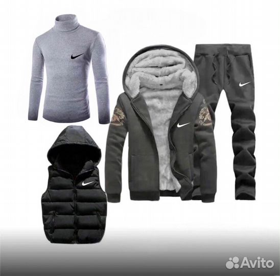 Спортивный костюм Nike 4 в 1 теплый