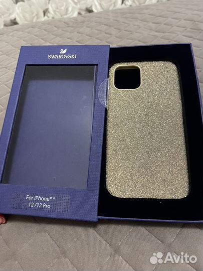 Чехол Swarovski на iPhone 12 pro