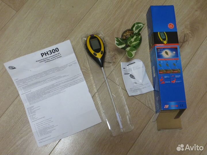 Измеритель кислотности, влажности и освещенности