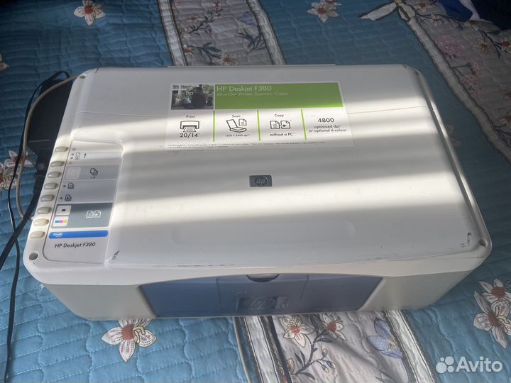 Мфу принтер hp deskjet f380