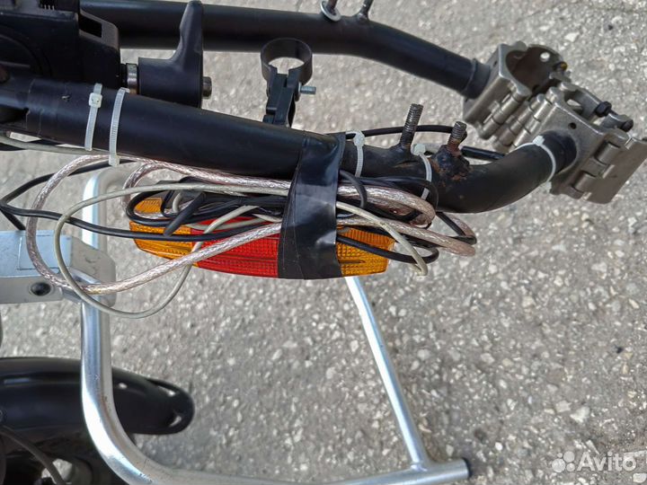 Электро приставка к инвалидной коляске