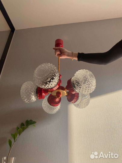 Люстра Спутник СССР