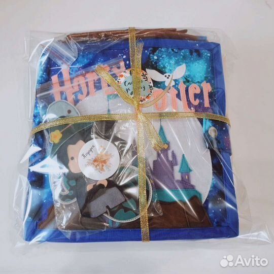 Книга Гарри Поттер из фетра и ткани том 3