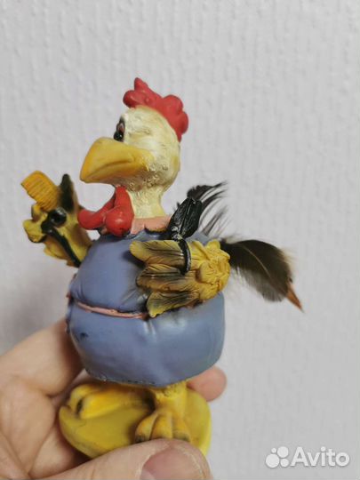 Фигурка Петушок-Парикмахер