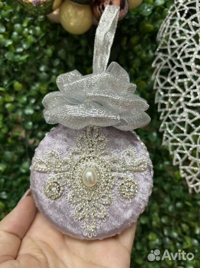 Новогодние игрушки ручной работы