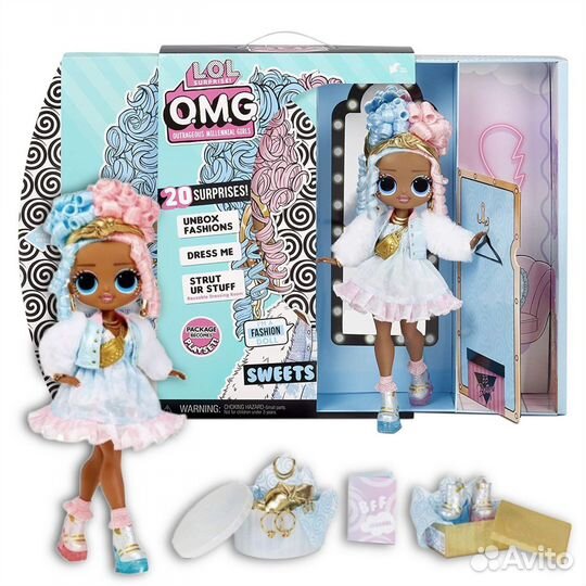 Кукла lol surprise omg Sweets оригинал