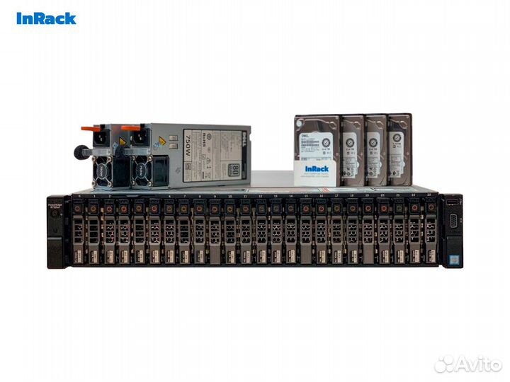 Сервер Dell R730xd 24SFF 2x E5-2637v4 64GB