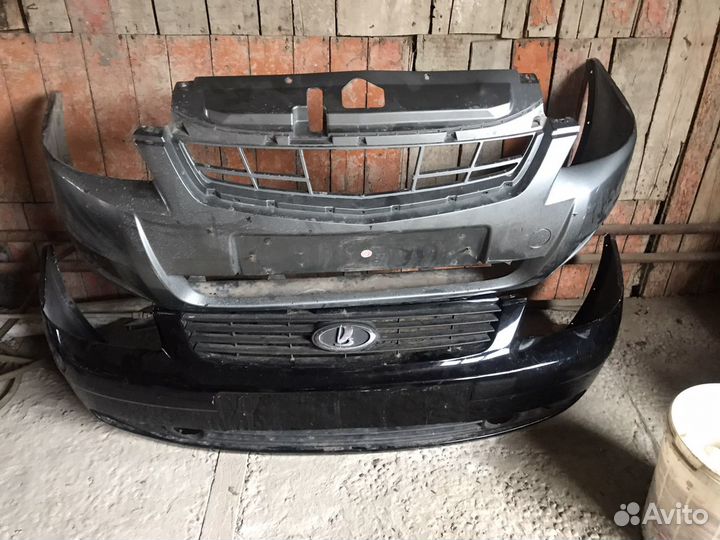 Бампер приора