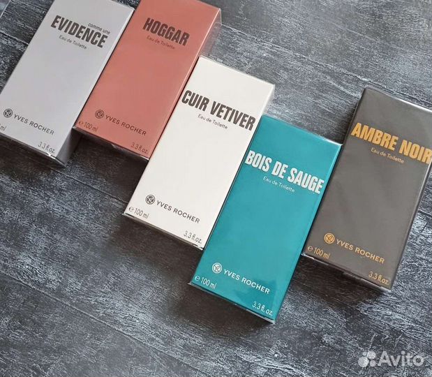 Мужской парфюм, пена, гели Ив роше yver rosher