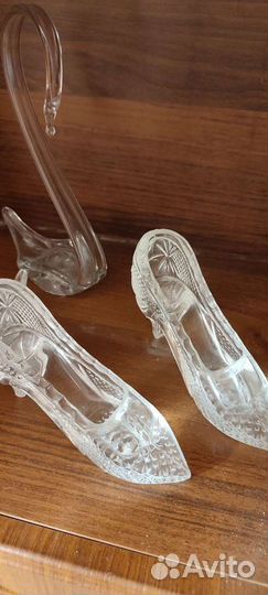Хрустальные лебеди/ туфельки/ сапажек