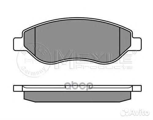 Колодки торм.пер. opel Corsa D 1,7 cdti 07/06