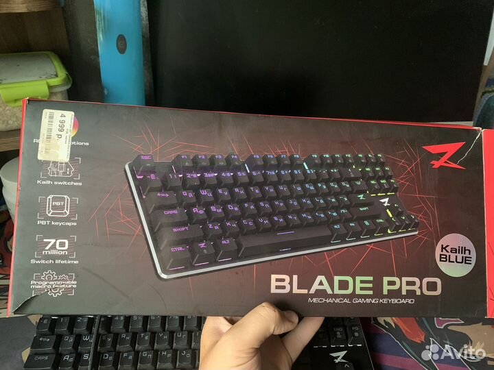 Механическая клавиатура Zet Gaming Blade PRO