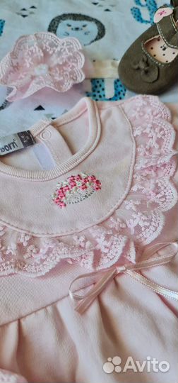 Платье для девочки 3-6 мес