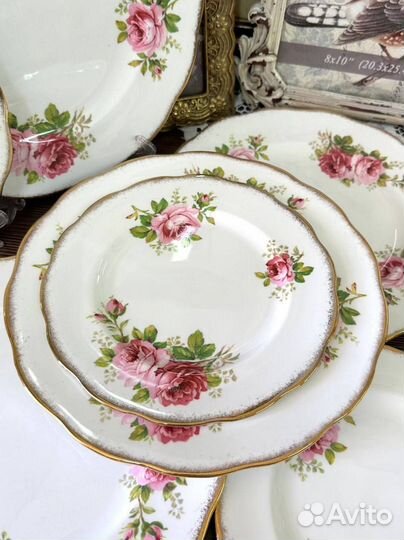 Тарелки Royal Albert серия American Beauty