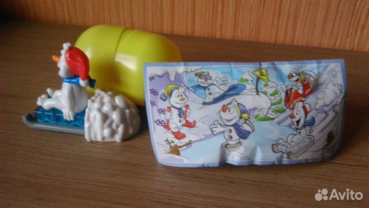 Киндер макси, киндеры 1990 годов и др