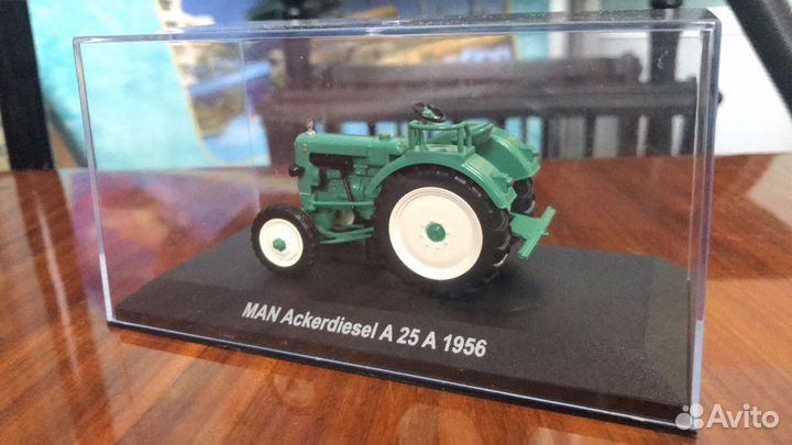 Модель трактор MAN Ackerdiesel A 25 A 1956г 1:43