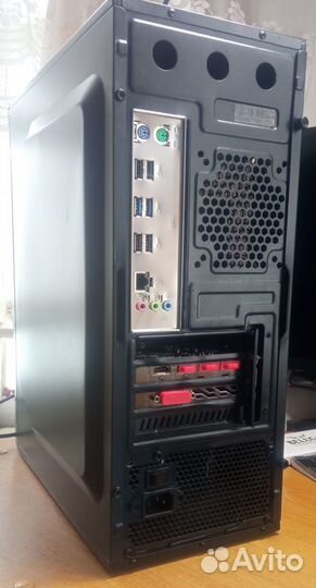 Компьютер 12ядер DDR4-16Gb Rx470