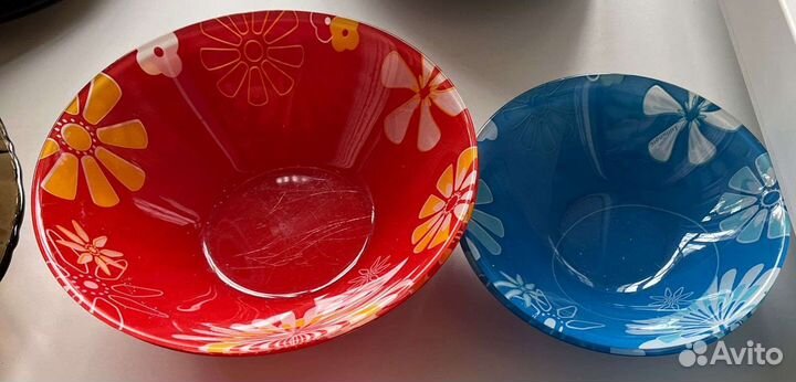 Набор салатников стеклянных