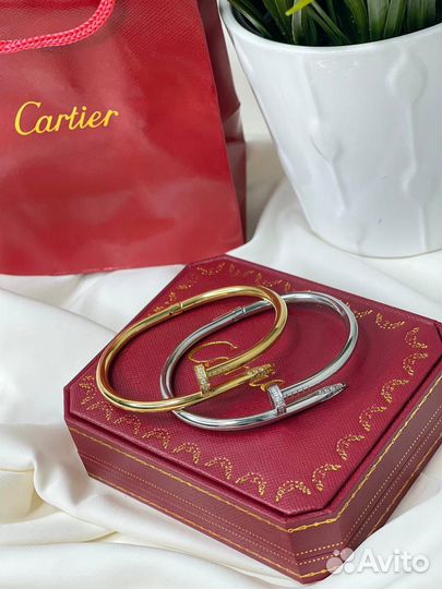 Браслет женский cartier гвоздь